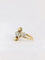 Bague 56.5 Bague Art Nouveau 2 Ors Diamants Perles 58 Facettes J174