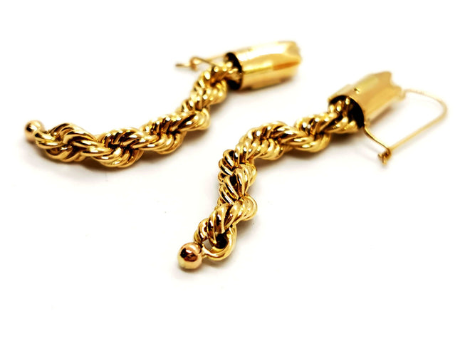 Boucles d'oreilles Boucles d'oreilles Pendants Or jaune 58 Facettes 1171407CD