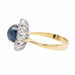 Ring 63 Pompadour ring Yellow gold Sapphire 58 Facettes 2468036CN