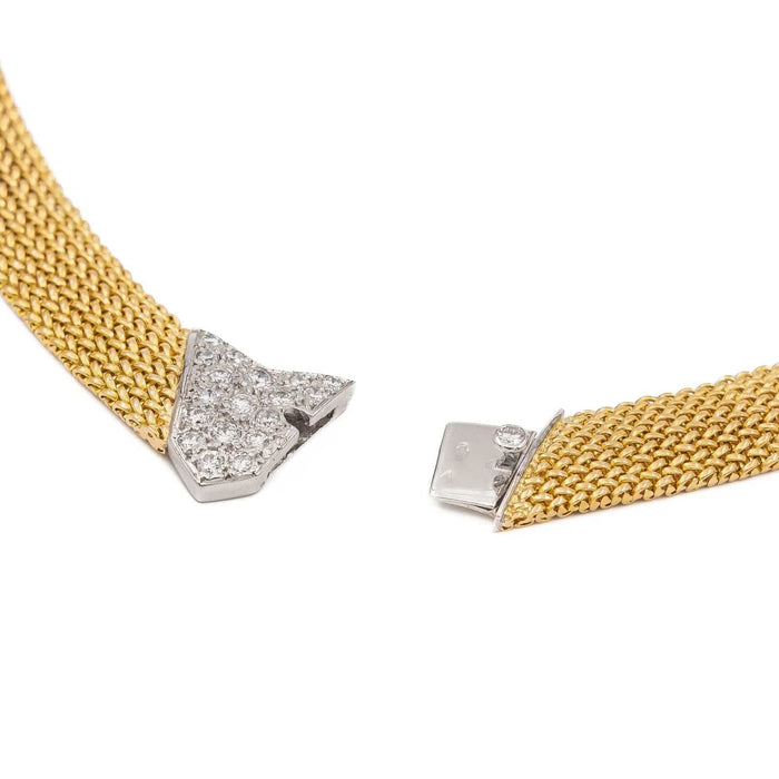 Collier Collier Or jaune Diamant 58 Facettes 2360828CN