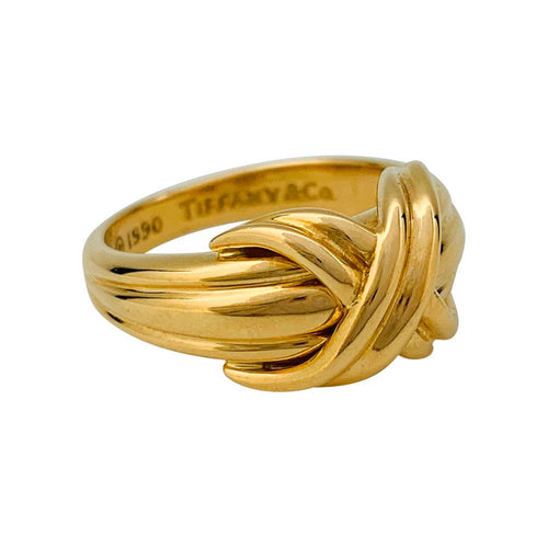 Bague 50 Bague Tiffany&Co. Schlumberger or jaune. 58 Facettes 31303