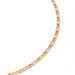 Yellow gold horse chain necklace 58 Facettes 2218750CN