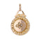 Pendentif Pendentif ancien or rose et demi perles fines 58 Facettes CVP52