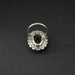Ring Marguerite Ring Platinum, Sapphire & Diamonds 58 Facettes