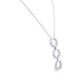 Necklace Fred necklace, “Success”, white gold, diamonds. 58 Facettes 32693