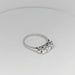 Ring White gold and diamond ring 58 Facettes 16623