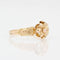 Bague 58 Bague ancienne fleur or rose 58 Facettes 22-503