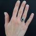 Ring 54 Old verneuil sapphire and diamond ring 58 Facettes 21-804