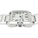 Cartier "Tank Anglaise" watch in steel. 58 Facettes 31783