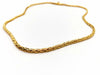 Caplain Saint André Necklace Palm Tree Chain Necklace Yellow Gold Sapphire 58 Facettes 1595121CN