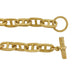 Bracelet Yellow gold bracelet, navy mesh. 58 Facettes 31260