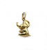 Pendant 16 mm x 11 mm / Yellow / 750‰ Gold Charm's Elephant Gold 58 Facettes 220152R