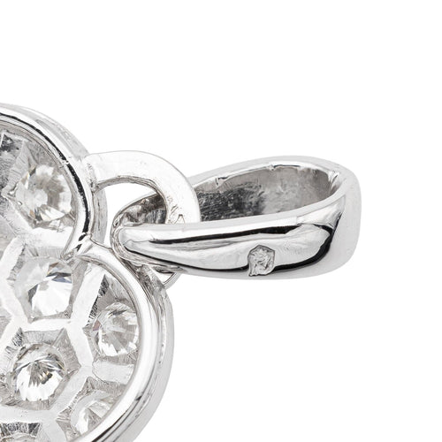 Pendentif Pendentif Coeur Or blanc Diamant 58 Facettes 2506319CN