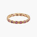 Ring 52 / Ruby / Yellow Gold “RED” GOLD & RUBY ALLIANCE 58 Facettes BO/220065