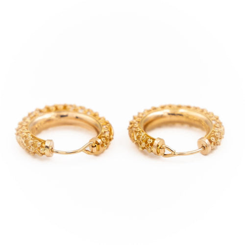 Boucles d'oreilles Boucles d'oreilles Créoles Or jaune 58 Facettes 1763519CN