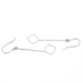 Boucles d'oreilles Boucles d'oreilles Transparence Or blanc 58 Facettes 578902RV