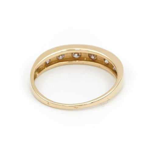 Bague 54 Bague Alliance Or jaune Diamant 58 Facettes 1875619CN