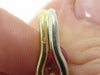 Vintage cufflinks CARTIER cufflinks stirrups 18k yellow & white gold 58 Facettes 254572
