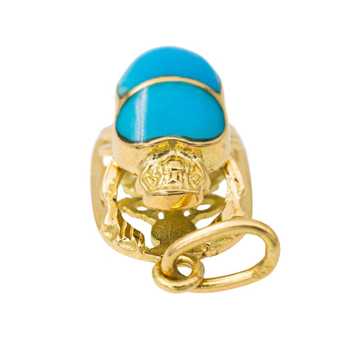 Pendentif pendentif scarabée Or jaune 58 Facettes 2459302CN