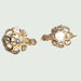 Earrings Principio siglo XX of 18 kt gold with diamonds 58 Facettes Q958A