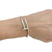 Bracelet Bracelet Cartier, "Juste un clou", or blanc et diamants 58 Facettes 31982