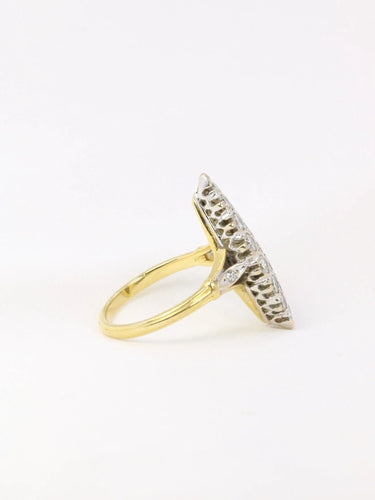Bague Bague marquise ancienne diamants 1ct 58 Facettes J16
