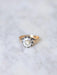 Bague Bague ancienne solitaire diamant taille rose 0,60 Ct 58 Facettes