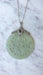 Art Deco diamond and jade necklace 58 Facettes
