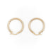 Earrings Creole earrings Yellow gold 58 Facettes 1670386CN