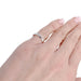 Ring 47 Chaumet ring, “Alliance Liens Evidence”, platinum, diamonds. 58 Facettes 32193