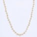 Necklace Cultured pearl necklace with yellow gold clasp 58 Facettes 22-464