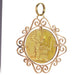 Victorian Gold Medal Pendant 58 Facettes 22286-0143
