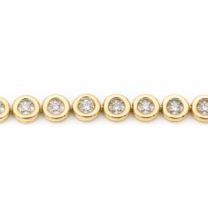Bracelet Bracelet Ligne Or jaune Diamant 58 Facettes 2201512CN