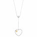 Collier Collier Coeur diamants et citrine 58 Facettes 28512