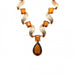 Collier Collier 1950 or rose citrines 58 Facettes 63500197