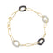 Bracelet Bracelet émail noir et blanc 58 Facettes 28925
