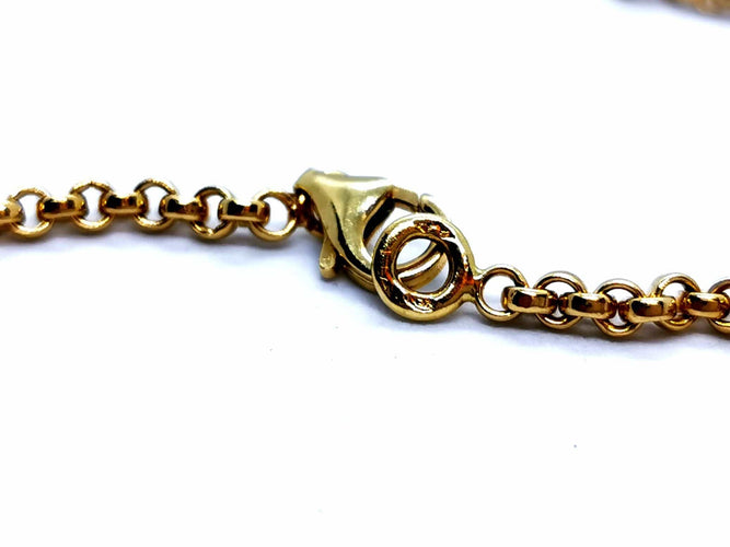 Collier Collier Chaîne + pendentif Or jaune Diamant 58 Facettes 978809CD