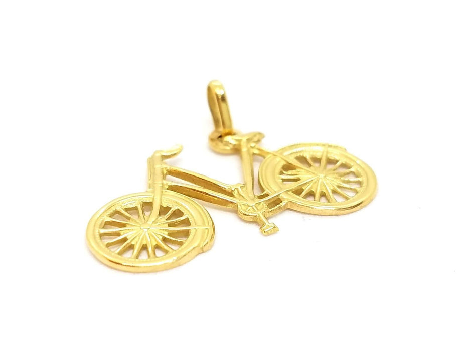 Pendentif Pendentif Bicyclette Or jaune 58 Facettes 06553CD