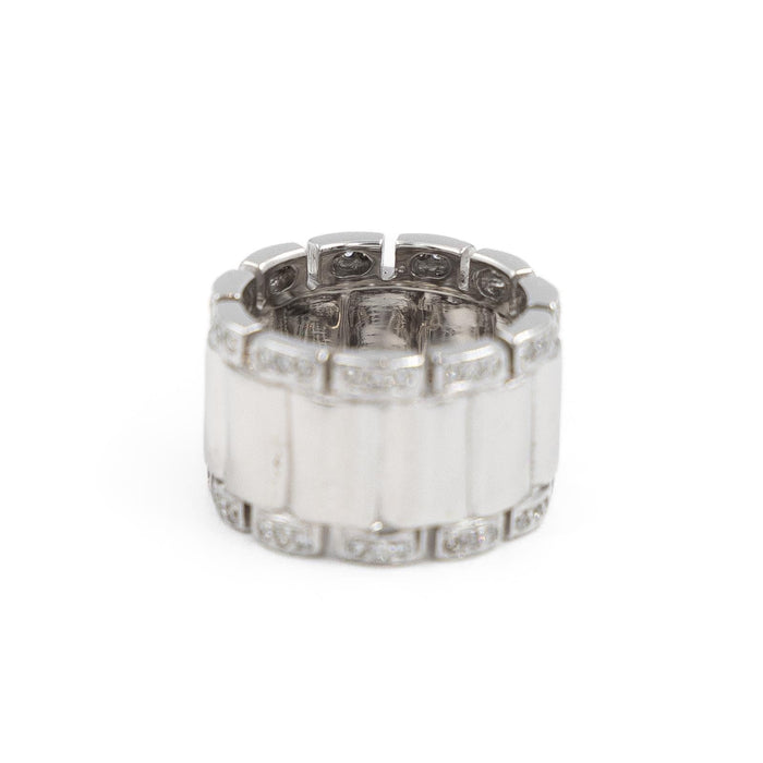 Bague 52 Bague Or blanc Diamant 58 Facettes 1987600CN