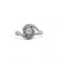 Bague 53 / Blanc/Gris / Platine 950 Bague Solitaire Platine Et Diamants 58 Facettes 210175R