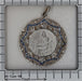 Art Deco medal pendant with diamonds and sapphires 58 Facettes 23191-0433