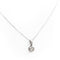 Collier Collier Or blanc Diamant 58 Facettes 1986227CN