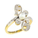 Bague 56 Bague diamant et perle 58 Facettes 18054-0231