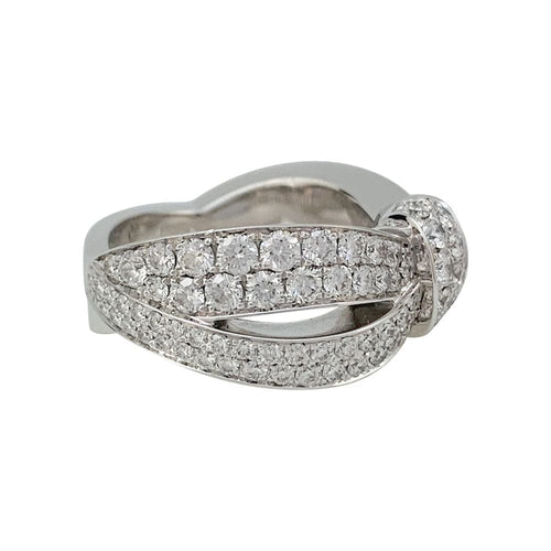 Bague 52 Bague Chaumet, "Liens Séduction", or blanc et diamants. 58 Facettes 31801