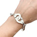 Bracelet Dinh Van “Menottes R20” bracelet in silver. 58 Facettes 31826