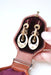 Earrings Rose gold and pearl earrings 58 Facettes