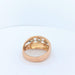 Ring Ring in pink gold and diamonds 58 Facettes 20556