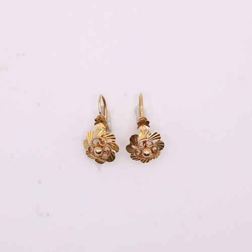 Boucles d'oreilles Dormeuse en or jaune 58 Facettes