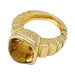 Ring 53 Van Cleef & Arpels “Facade” ring in yellow gold, citrine. 58 Facettes 31759