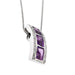 Necklace Amethyst diamond necklace 58 Facettes 23302